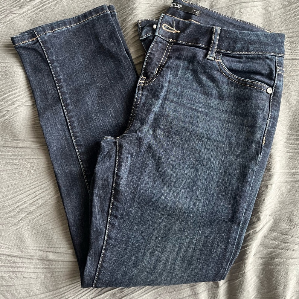Simply Vera Vera Wang Midnight Blue Straight Leg Jeans